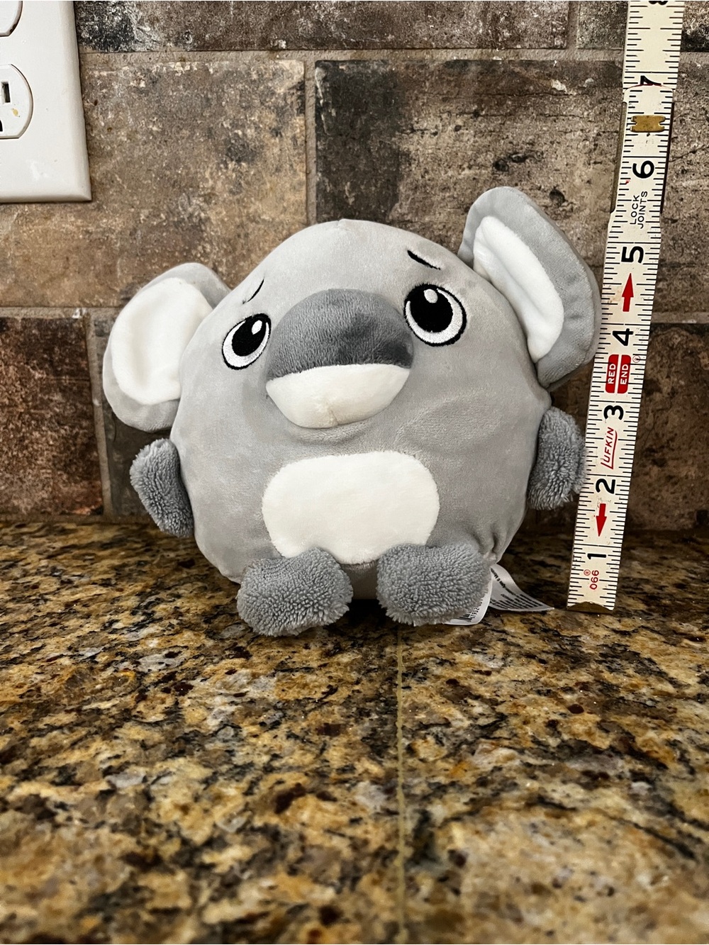 Spark Create Imagine Gray Koala Bear Plush Baby Toy 5.5" Stuffed Animal 2020